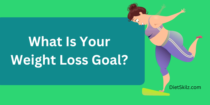 setting weight loss goals featured image with overweight woman on scales